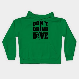 Drink dive Kids Hoodie
